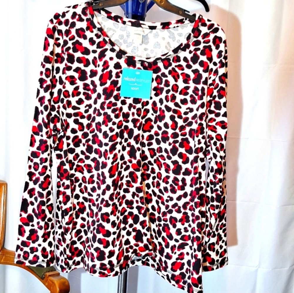 Cj Banks long sleeve tshirt nwt 1x